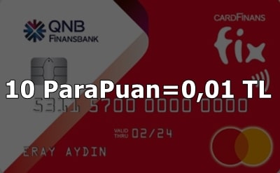 QNb Finansbank aidatsız fix kart özellikleri ve başvuru