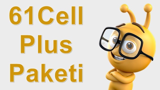 Turkcell Faturasız 61Cell Plus Paket Fiyat Tablosu 2022
