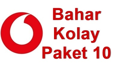 Vodafone Bahar kolay paket 10 yeni hat kampanyası