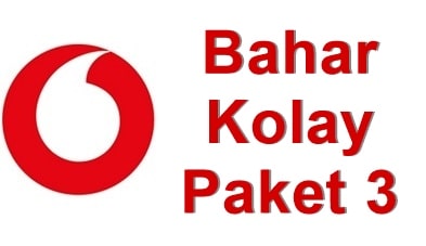 Vodafone bahar kolay paket yeni hat kampanyası