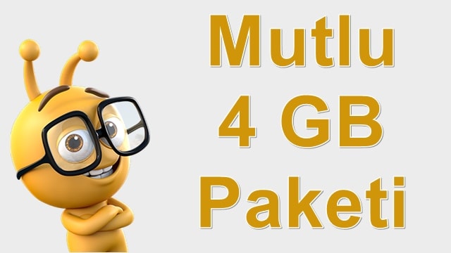 Turkcell Faturasız Mutlu 4 GB Paket özellikleri