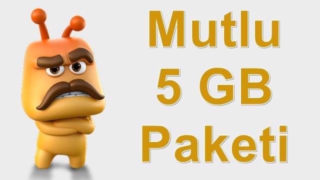 Turkcell Faturasız Mutlu 5 GB Paketi