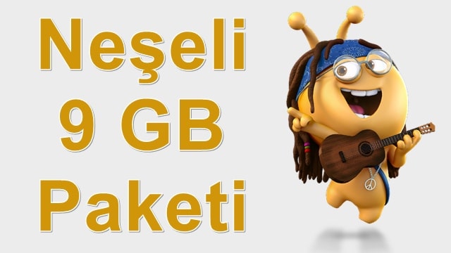 Turkcell Faturasız Neşeli 9 GB Paket Fiyat Tablosu 2022