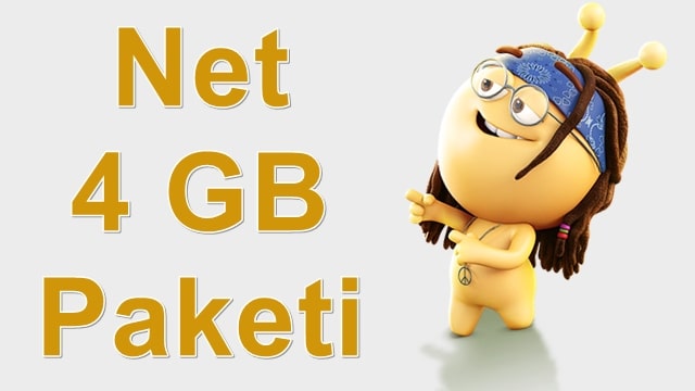 Turkcell Faturasız Net 4 GB Paket Fiyat Tablosu 2022