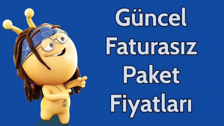 Turkcell Faturasız Paket Fiyatları 2022 (32 Adet 3'lü Tarife)