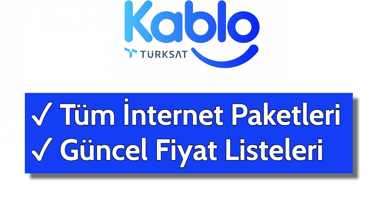 Kablonet İnternet Fiyatları 2022 (16+ Türksat Paketleri)