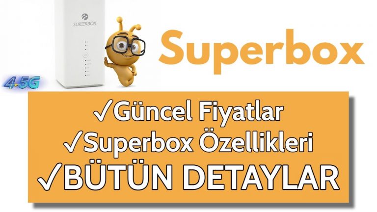 Turkcell Superbox Fiyatları 2023 (Taşınabilir İnternet)