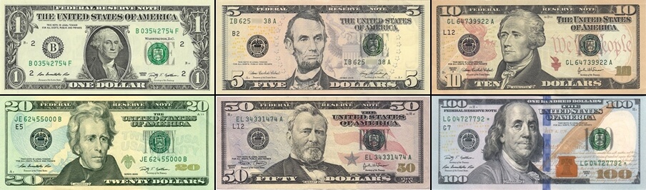 Amerikan doları banknot görseli - En değerli para birimi arasında