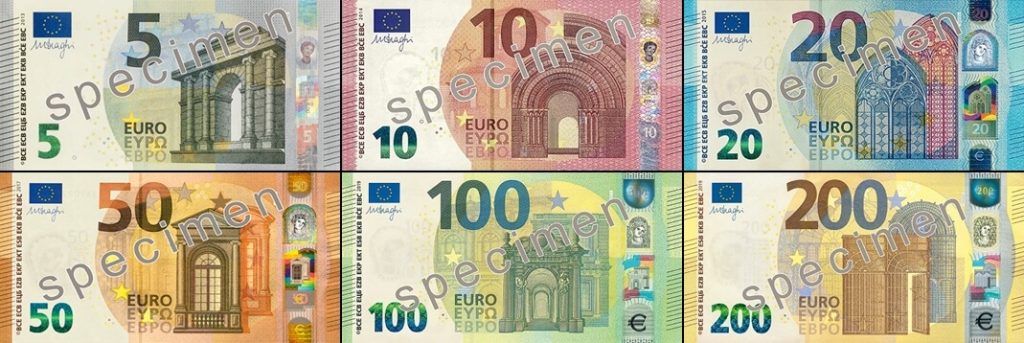Avro (Euro) para birimi banknot görseli