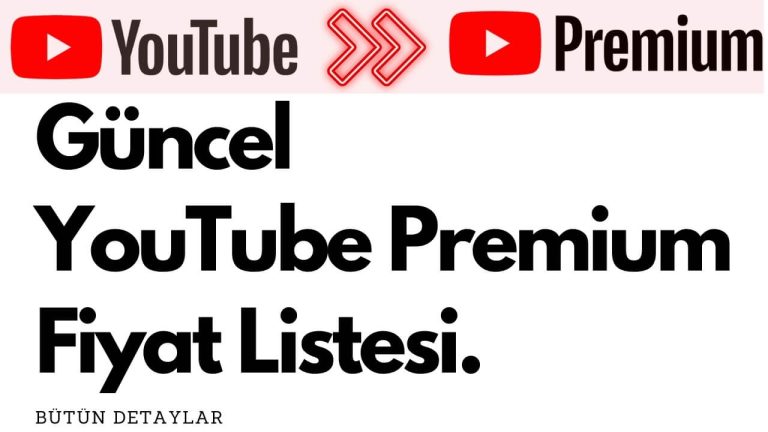 Youtube Premium Fiyat 2023 (Öğrenci, Bireysel ve Aile)