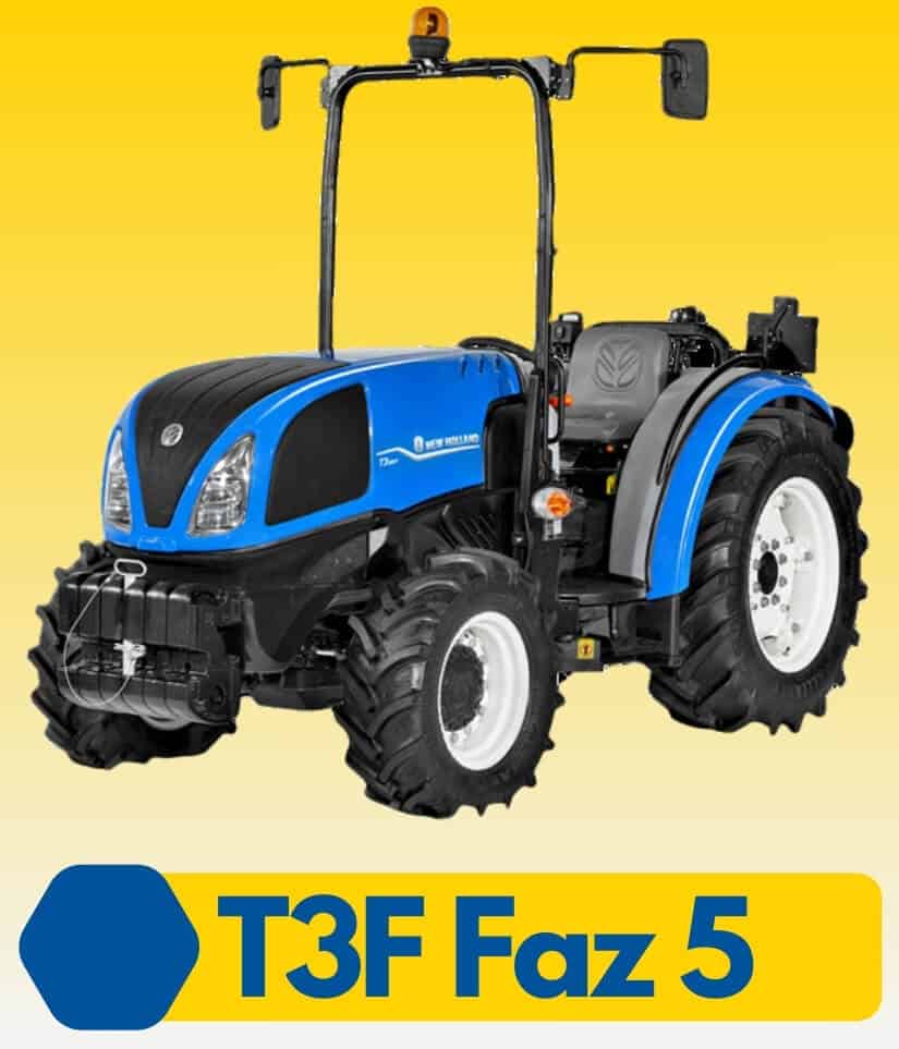 New Holland T3F Faz 5 Traktör Fiyatları 2024