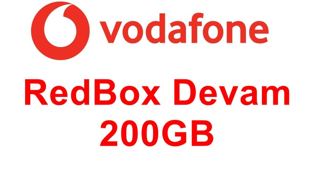 Vodafone RedBox 200 GB fiyatı: Mevcut müşteri